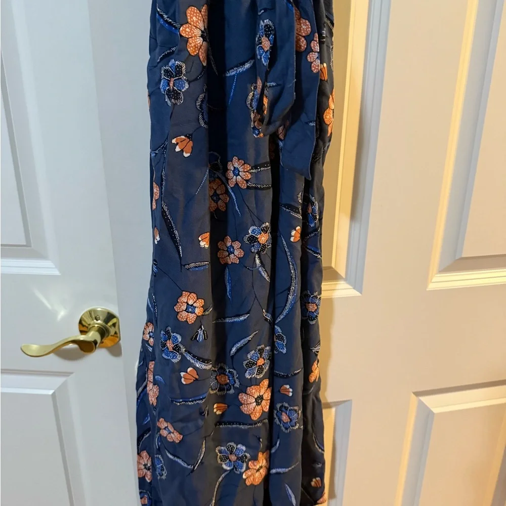 Fat Face Blue Floral Jumpsuit - Picture 7 of 8
